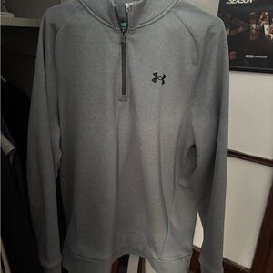 Under Armour Silver Quarter-Zip Pullover